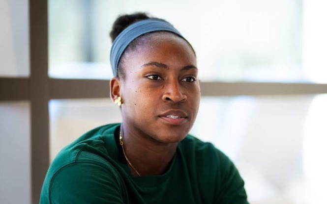 Image from: Coco Gauff shares message for Carlos Alcaraz following his French Open withdrawal