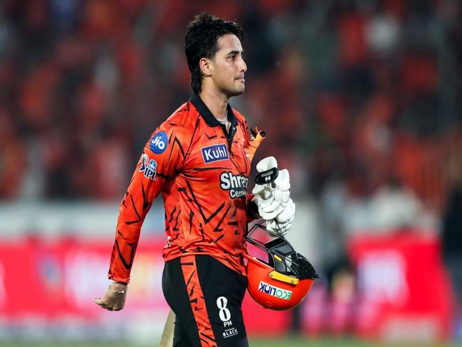 Image from: Abhishek Sharma just 26 runs away from becoming third-highest run-scorer for SRH