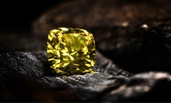 Image from: Buried for 2 Billion Years, Miners Pulled a Rare 158-Carat Yellow Diamond From the Arctic Worth Tens of Millions