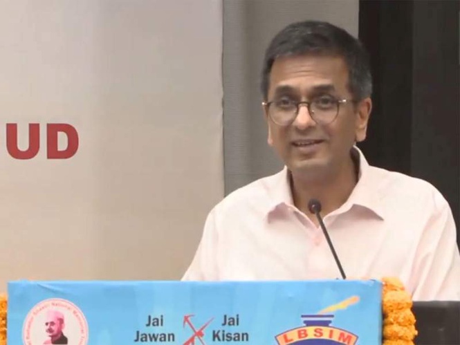 Image from: "Not morality, but commerce": Former CJI Chandrachud slams rise of "Transactional Ethics" in global politics