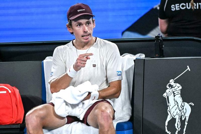 Image from: Slip in the spotlight: How this defeat exposes cracks in Alex De Minaur’s 2026