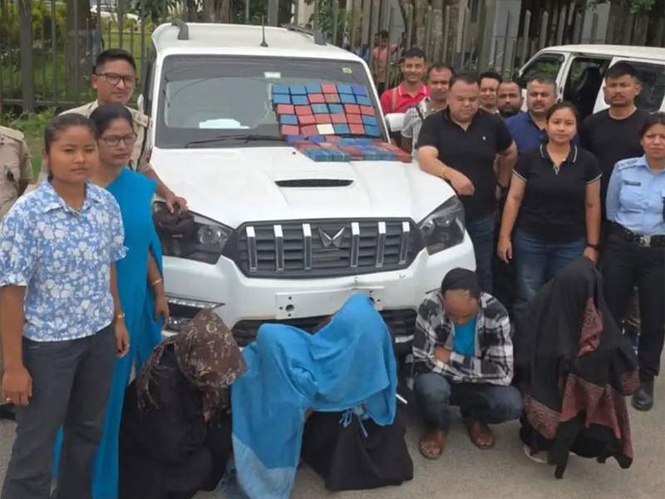 Image from: Assam police arrest 4 women, seize heroin worth Rs 7 crore