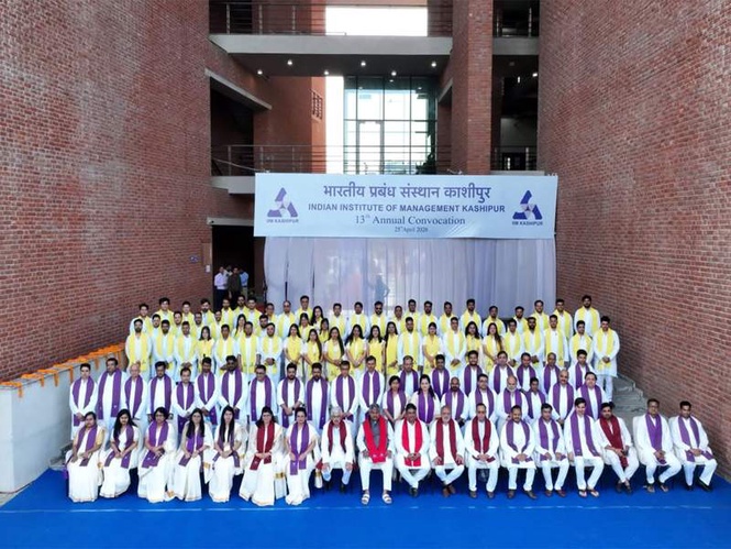 Image from: Uttarakhand: IIM Kashipur holds 13th convocation; 546 students graduate