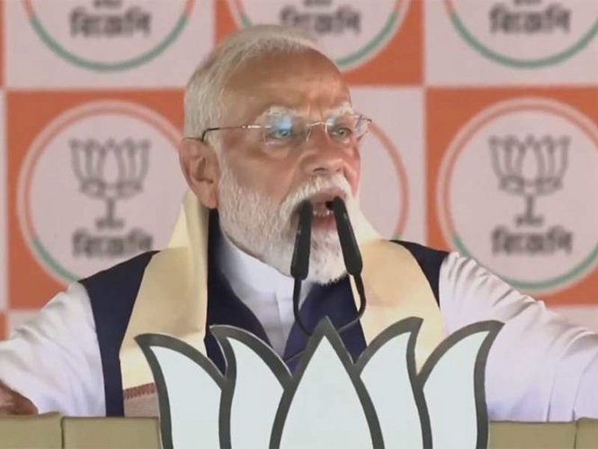 Image from: "BJP will hunt down every single goon, rapist": PM Modi slams TMC over women's safety