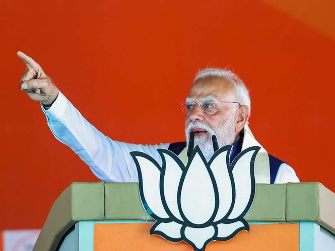 Image from: "Due to Maha Jungle Raj...": PM Modi slams TMC over Messi-event chaos in Kolkata