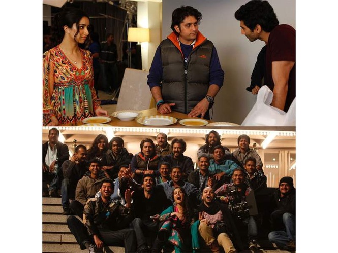 Image from: "Years have passed but echoes haven't...": Mohit Suri celebrates 13 years of 'Aashiqui 2', drops throwback pics with Shraddha Kapoor, Aditya Roy Kapur