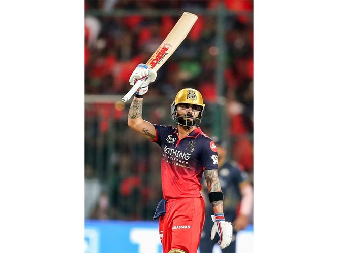 Image from: "Constantly rediscovers with every passing year": Dinesh Karthik praises Virat Kohli's consistency in IPL