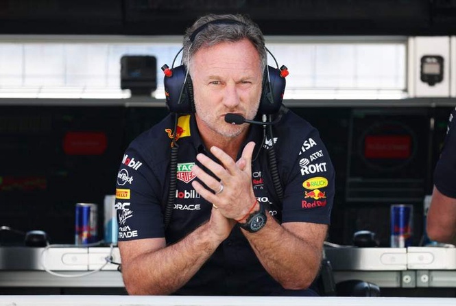 Image from: From paddock to pitlane: Christian Horner spots F1 and MotoGP chemistry at Spanish Grand Prix