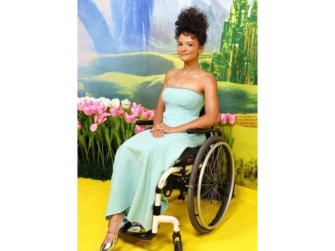 Image from: 'Wicked' actress Marissa Bode says she was denied flight boarding over disability