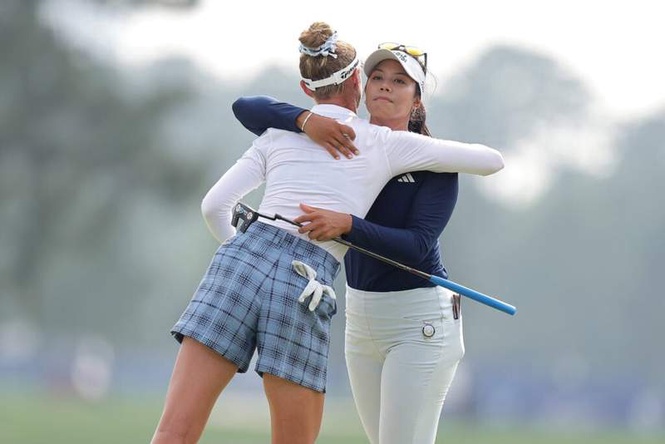 Image from: Nelly Korda reveals what Patty Tavatanakit was really like as a playing partner at The Chevron