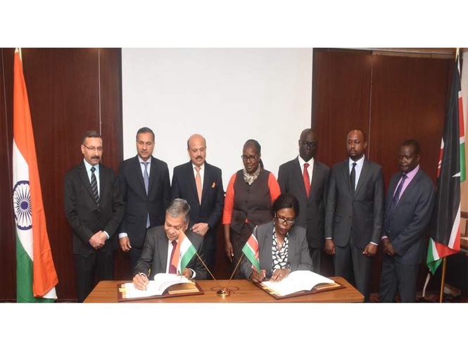 Image from: India, Kenya deepen trade ties with CBIC-KRA customs MoU on sidelines of 10th Joint Trade Committee meeting