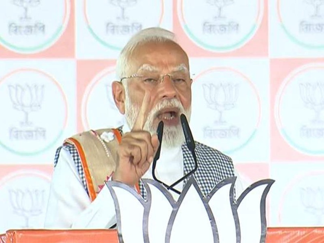 Image from: PM Modi vows West Bengal transformation, pens public letter ahead of last phase of Assembly polls