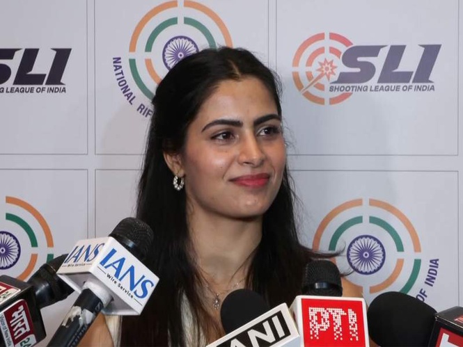 Image from: Asian Games, World C'ships immediate focus for Manu Bhaker; Olympic medalist eyes CWG success on home soil