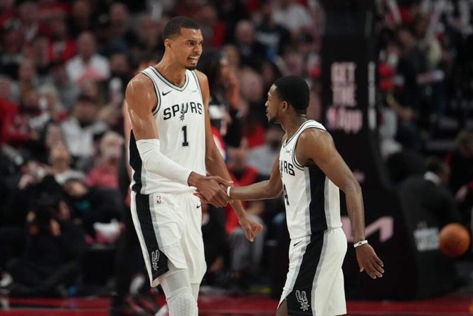 Image from: Spurs enter history books with record-breaking playoff comeback over Trail Blazers