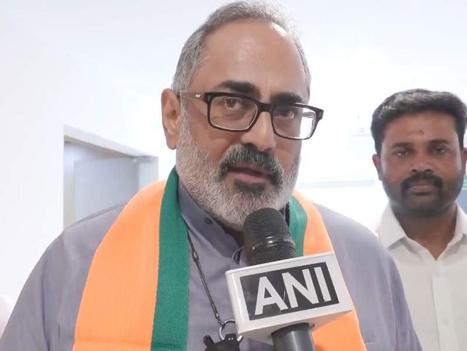 Image from: "Congress driven by personal ambition, blocks reforms like women's reservation": Keralam BJP president Rajeev Chandrasekhar