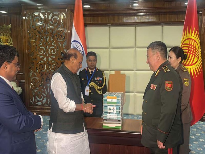 Image from: India gifts indigenously built BHISHM Cube medical systems to Kyrgyzstan