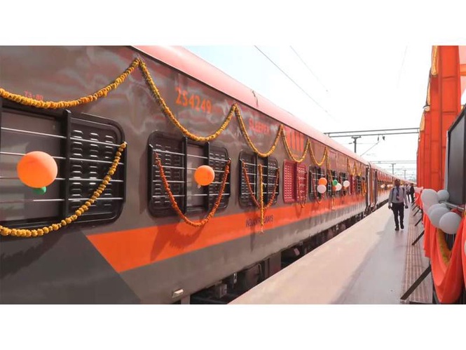 Image from: PM Modi to flag off the weekly Amrit Bharat Express connecting Ayodhya and Mumbai
