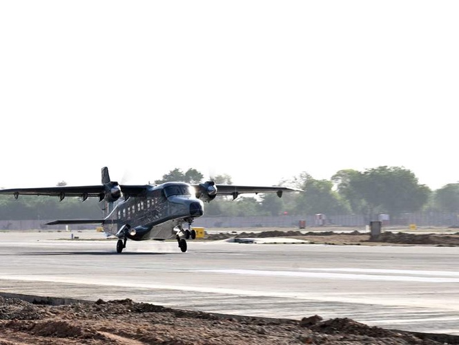 Image from: Rajasthan: Flights resume at Jodhpur as IAF Dornier lands after runway upgrade