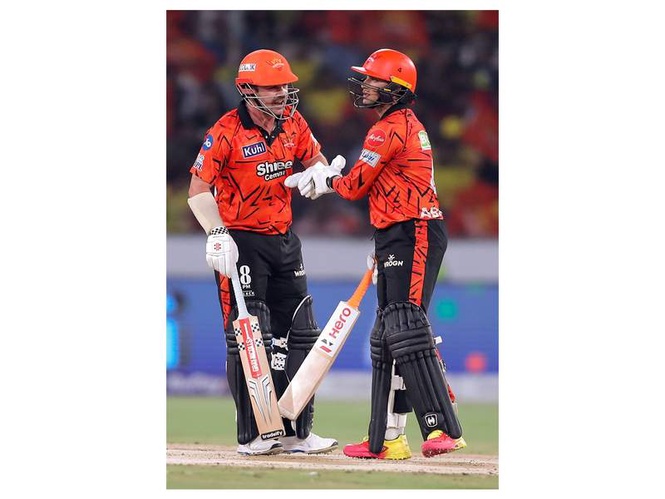 Image from: "If it's in my slot, I go from ball one": Abhishek Sharma on Travis Head's influence