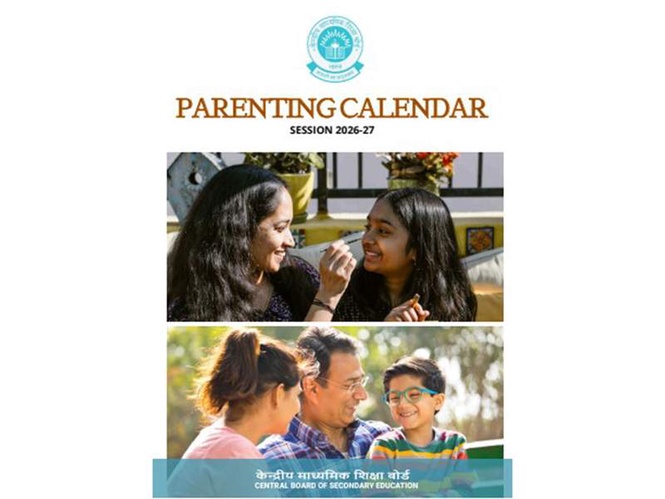 Image from: CBSE launches parenting calendar for 2026-27 academic session