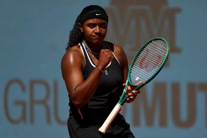 Image from: What Hailey Baptiste was thinking while facing match points against Aryna Sabalenka in Madrid