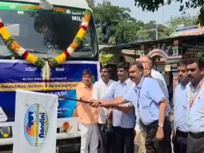 Image from: 2 lakh kg Nandini ghee supply to Tirupati monthly for six months: Bamul President DK Suresh
