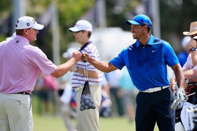 Image from: How Steve Stricker once finished second to Tiger Woods at Doral after giving him a putting lesson that week