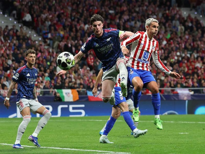 Image from: UCL: Atletico Madrid, Arsenal play 1-1 stalemate in first leg of semifinal