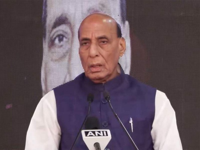 Image from: "Bhay bin hoye na preet": Defence Minister calls Op Sindoor "manifestation of deterrence," hails indigenous defence capabilities