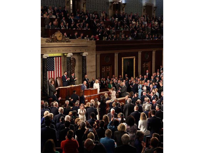 Image from: "Chic!" Macron replies to King Charles' 'Americans speaking French' jibe