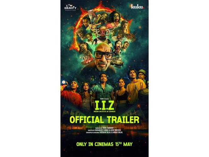 Image from: Campus turns chaotic in 'Indian Institute of Zombies' trailer