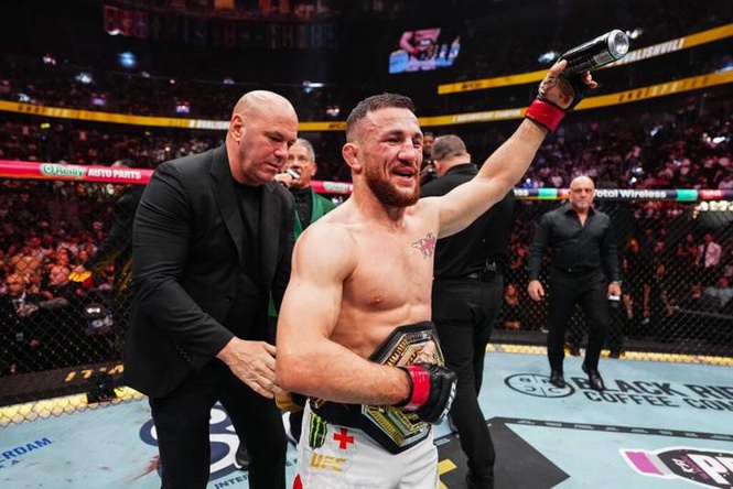 Image from: Merab Dvalishvili reveals why he was ‘disappointed’ with Tsarukyan and rejected RAF fight