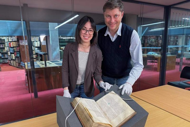 Image from: We found a lost copy of the earliest surviving English poem in a medieval manuscript in Rome