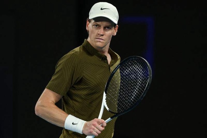 Image from: Jannik Sinner draws level with Rafael Nadal and Roger Federer on incredible career milestone