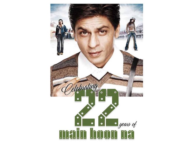 Image from: 22 years of 'Main Hoon Na': A lookback at Shah Rukh Khan starrer that still charms the audience