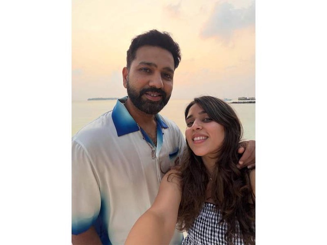 Image from: "To many more lifetimes of everything we have...": Ritika Sajdeh sends heartfelt birthday wishes to "best friend" Rohit Sharma