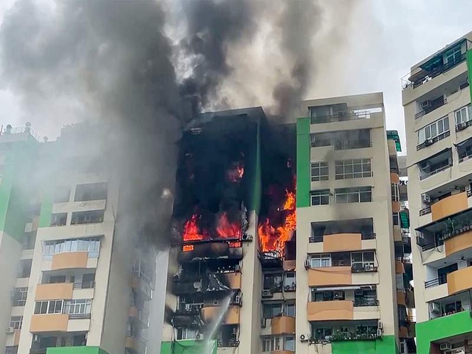 Image from: Advisory to be issued to ensure fire safety systems in buildings are functional: Ghaziabad DM