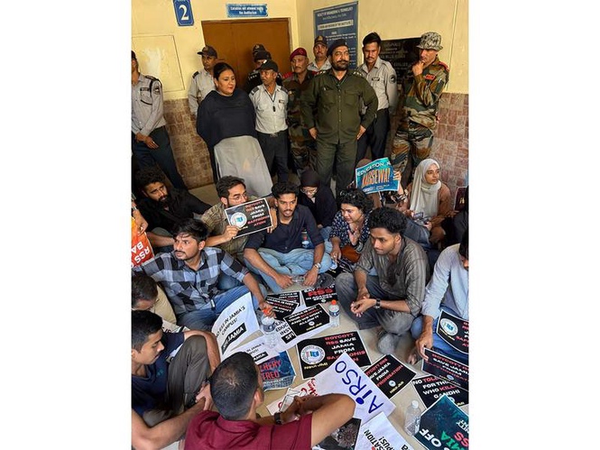 Image from: NSUI slams Pakistan remarks on Jamia, says India's internal matters 'non-negotiable'