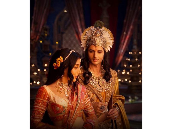 Image from: Siddharth Gupta, Sanskruti Jayana to lead 'Krishnavataram Part 1: The Heart'
