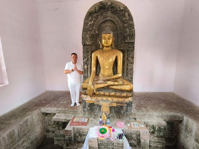 Image from: Singapore HC extends Buddha Purnima greetings, reflects on Kushinagar visit