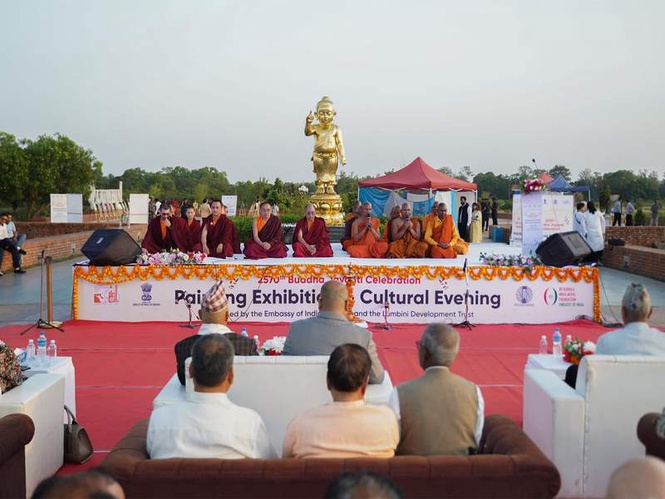 Image from: Indian Embassy in Nepal celebrates Buddha Jayanti
