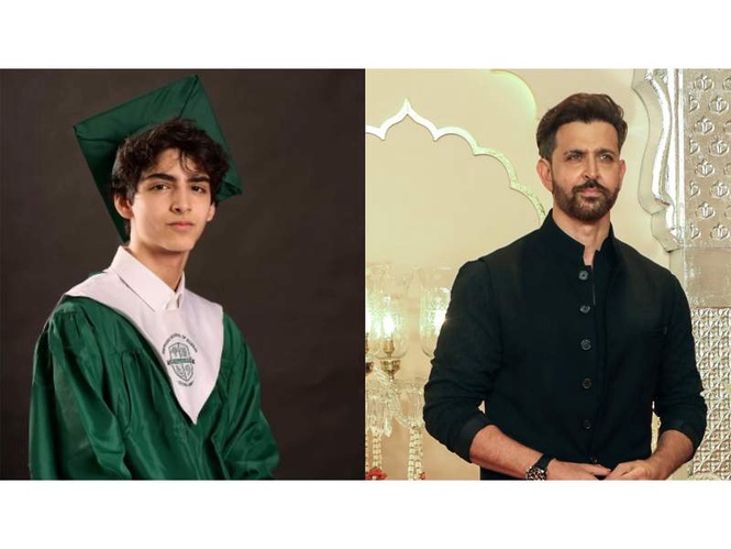 Image from: "You are a raging fire... behind calm eyes": Hrithik Roshan celebrates son Hridaan's 18th birthday with heartfelt poem