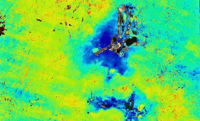 Image from: NASA Radar Just Captured Mexico City Sinking Into the Ground After a Century of Unstoppable Collapse