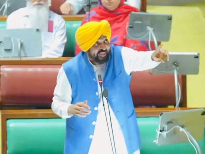 Image from: AAP wins confidence motion in Punjab Assembly with clear majority