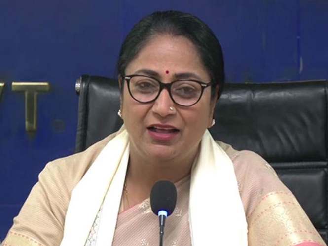 Image from: "Shame on you": Delhi CM Rekhta Gupta slams Bhagwant Mann over alleged intoxication row in Assembly