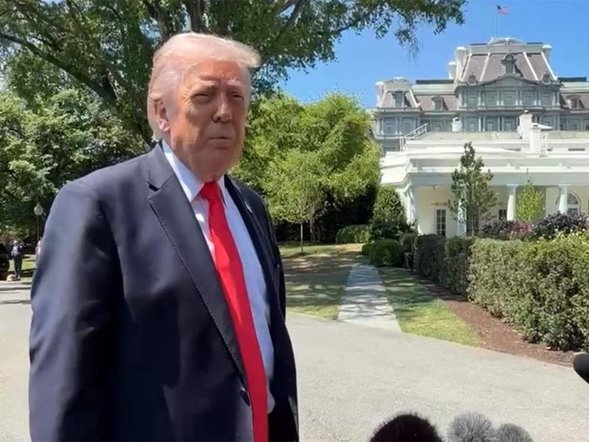Image from: "Hostilities terminated": Trump calls war powers deadline "totally unconstitutional"; sends formal letter to Congress