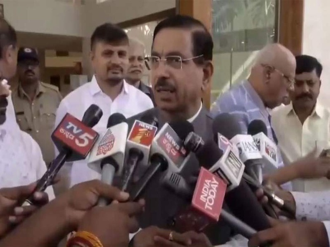 Image from: Union Minister Pralhad Joshi claims Congress faces 'Confusion' on Karnataka CM Post