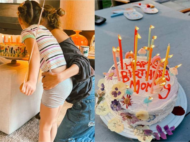 Image from: Gigi Hadid celebrates 31st birthday with daughter Khai and intimate home brunch