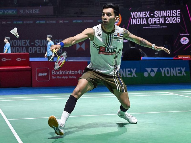 Image from: Big setback for India; Top-ranked men's shuttler Lakshya Sen to miss Thomas Cup semi-final due to injury