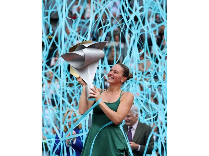 Image from: Marta Kostyuk beats Mirra Andreeva, clinches career-defining Madrid Open title